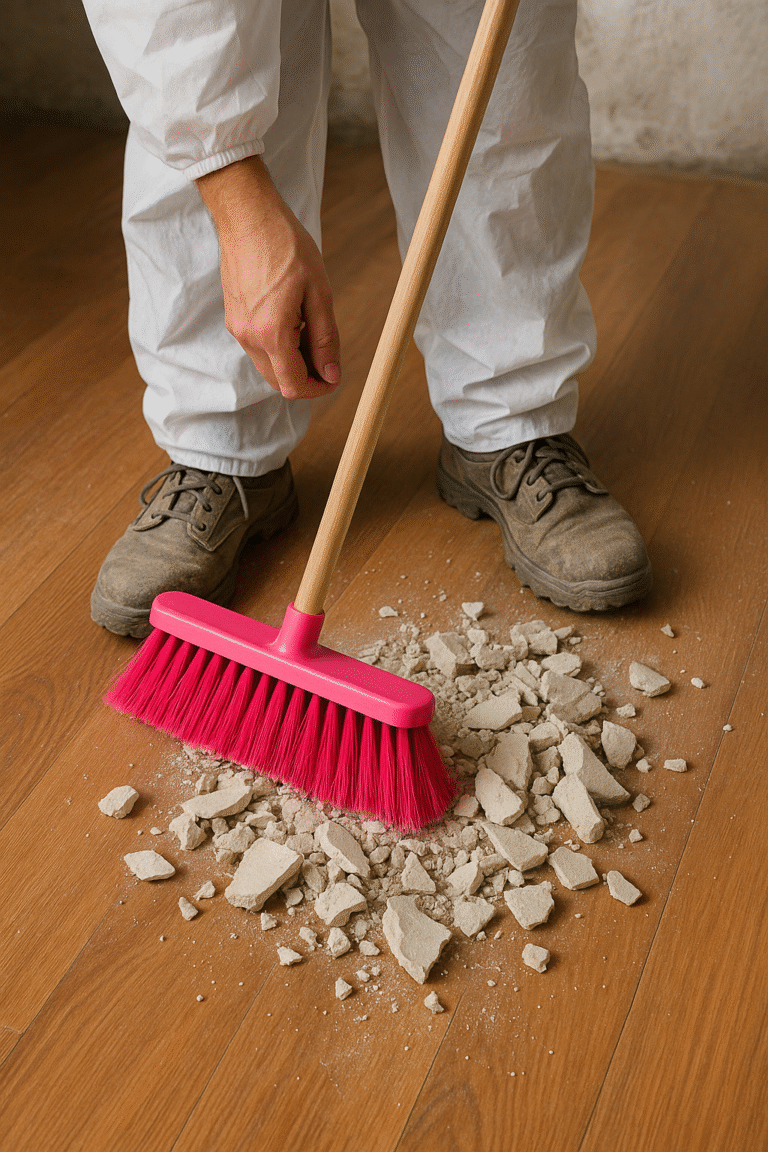 Post Construction Clean in Klamath Falls